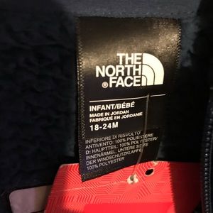North face 18-24 months bunting fleece NWT